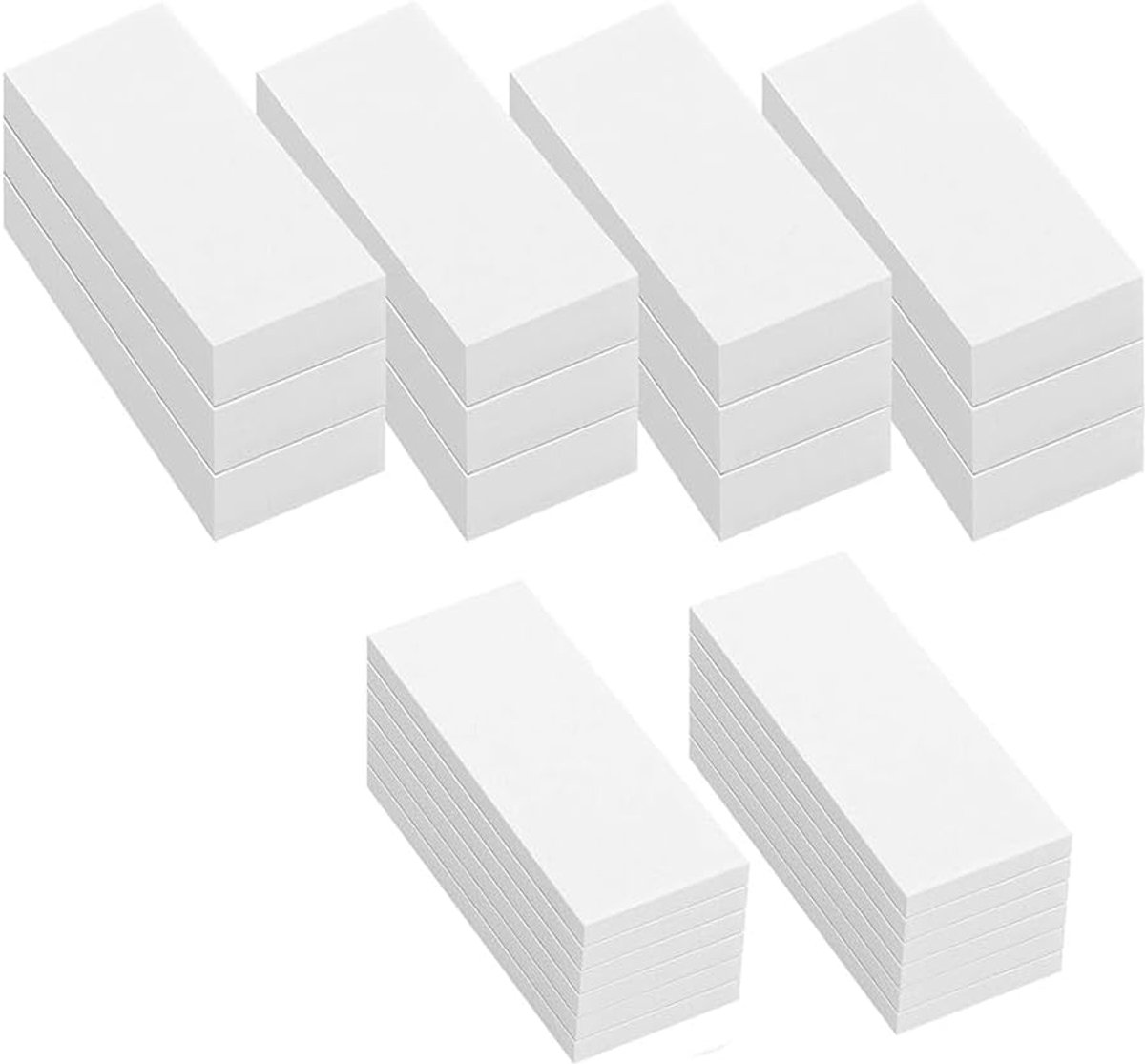 Afstandhouders zelfklevend 12 x 5 mm en 12 x 15 mm - EVA-schuim - wandbescherming - voorkom krassen en lawaai - ShopVlot