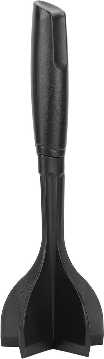 Vleeshakker met 5 sh-bladen - Zwart nylon - Hittebestendig - Eenvoudig mengen en hakken - ShopVlot