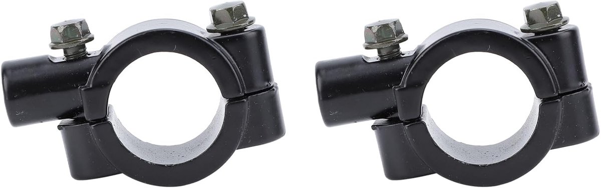 Motorfiets spiegelsteun klem adapter - 25mm - hoogwaardig aluminium - veilig rijden - ShopVlot