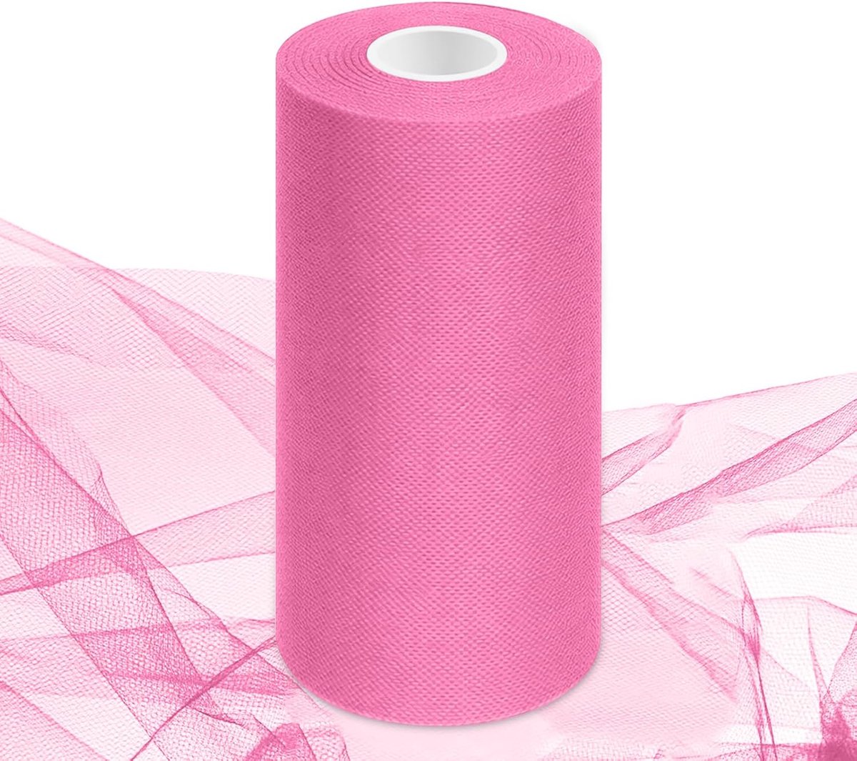 Tulle rol 30 cm x 92 m - zacht polyester - naadloze randen - ideaal voor DIY decoratie - ShopVlot