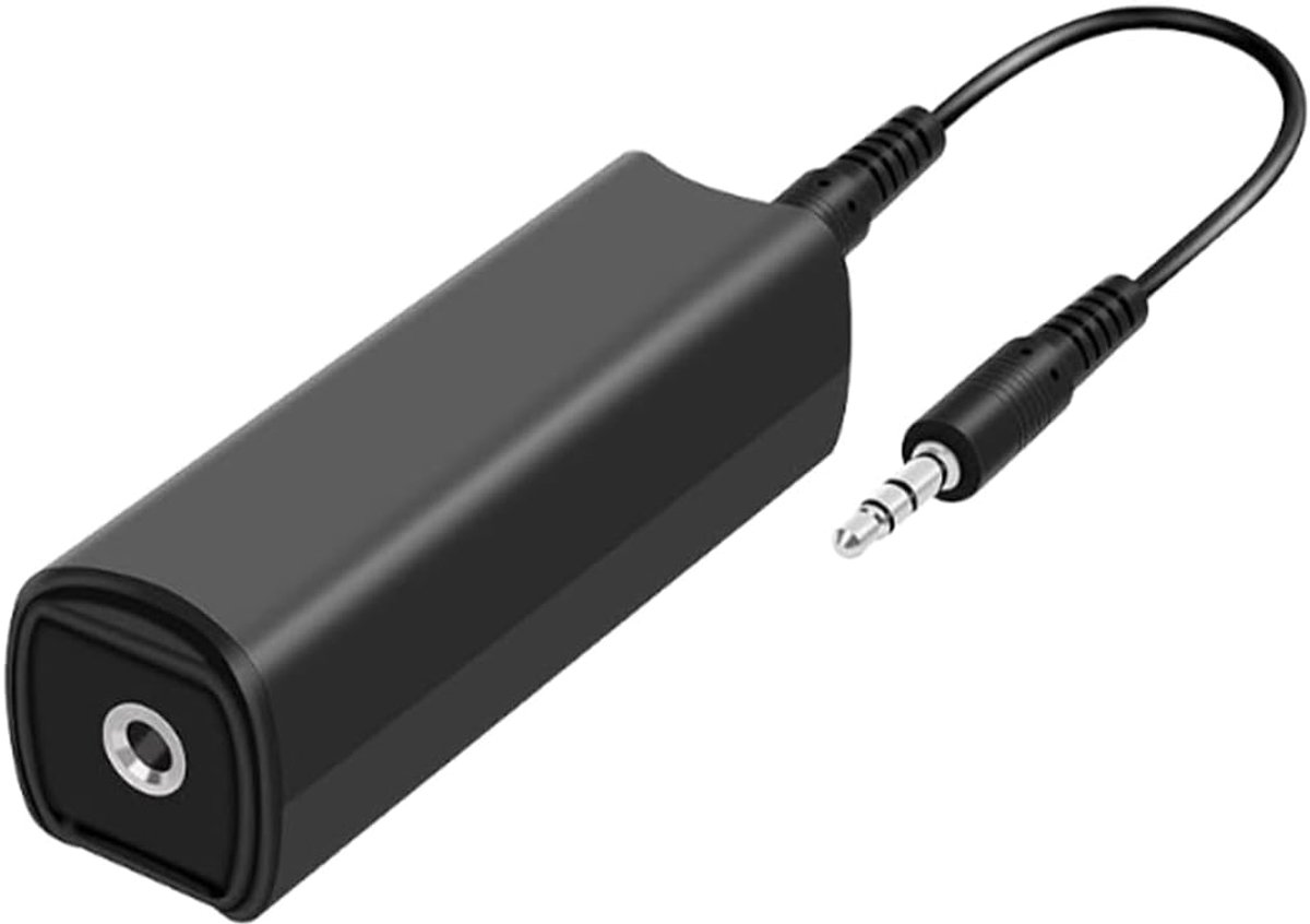 Debug Filter Jack - 0.3cm - Zwart - Vermindert storingen in audio - ShopVlot