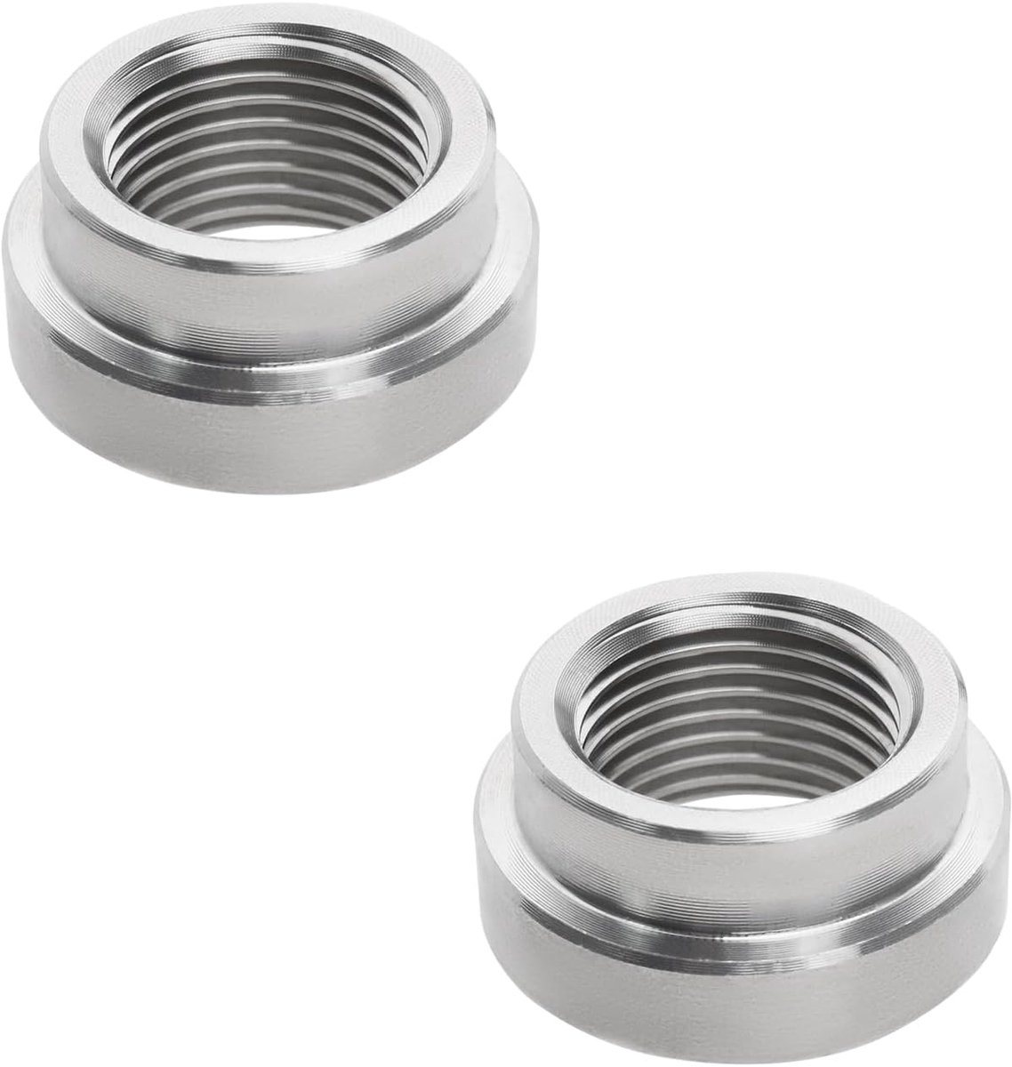Stepped Nut Bung M18x1.5 - Roestvrij staal - Anti-roest en slijtvast - Ideaal voor O2 sensor - ShopVlot