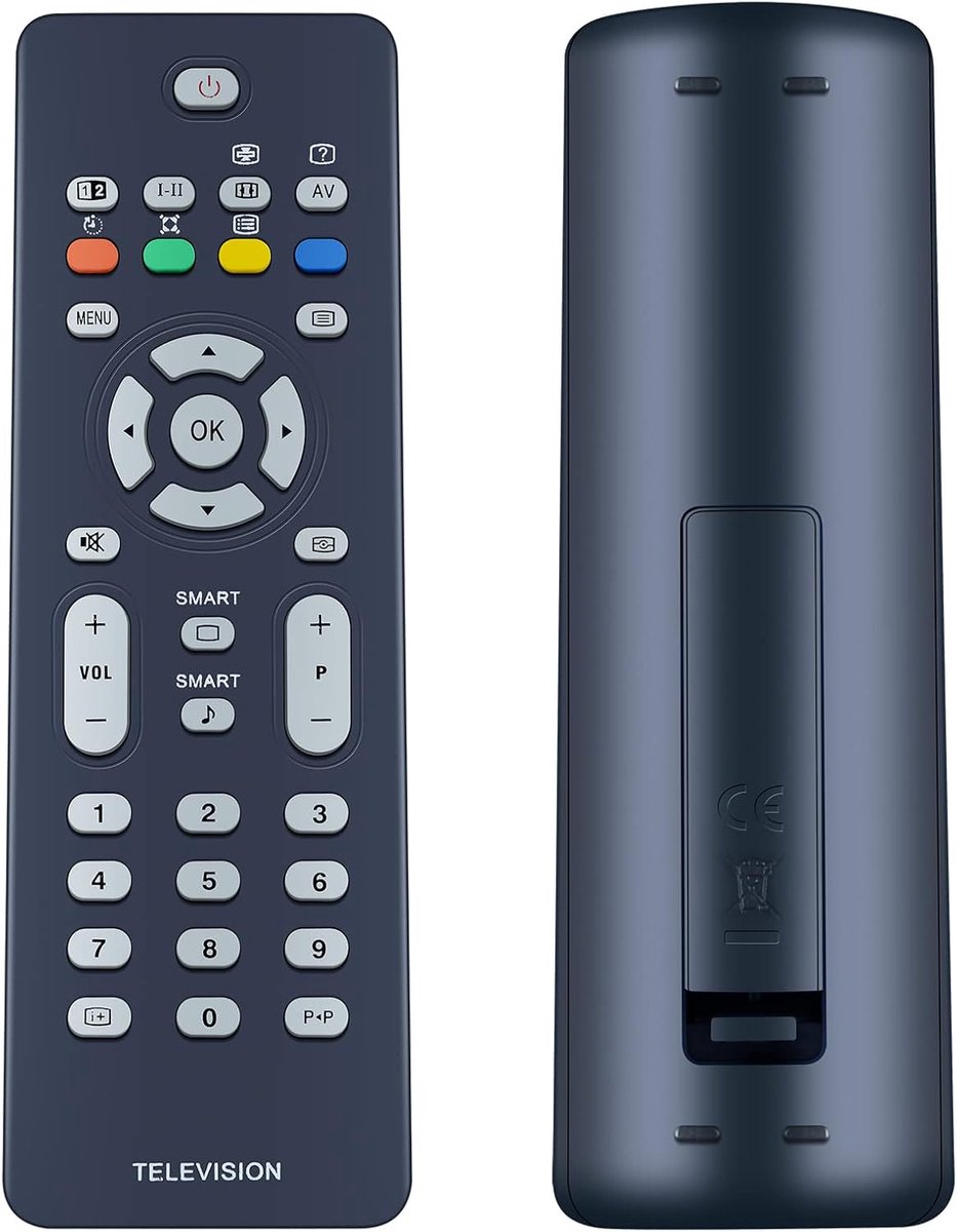 afstandsbediening vervangend - geschikt voor Philips LCD-tv - eenvoudig te installeren - optimale controle - ShopVlot