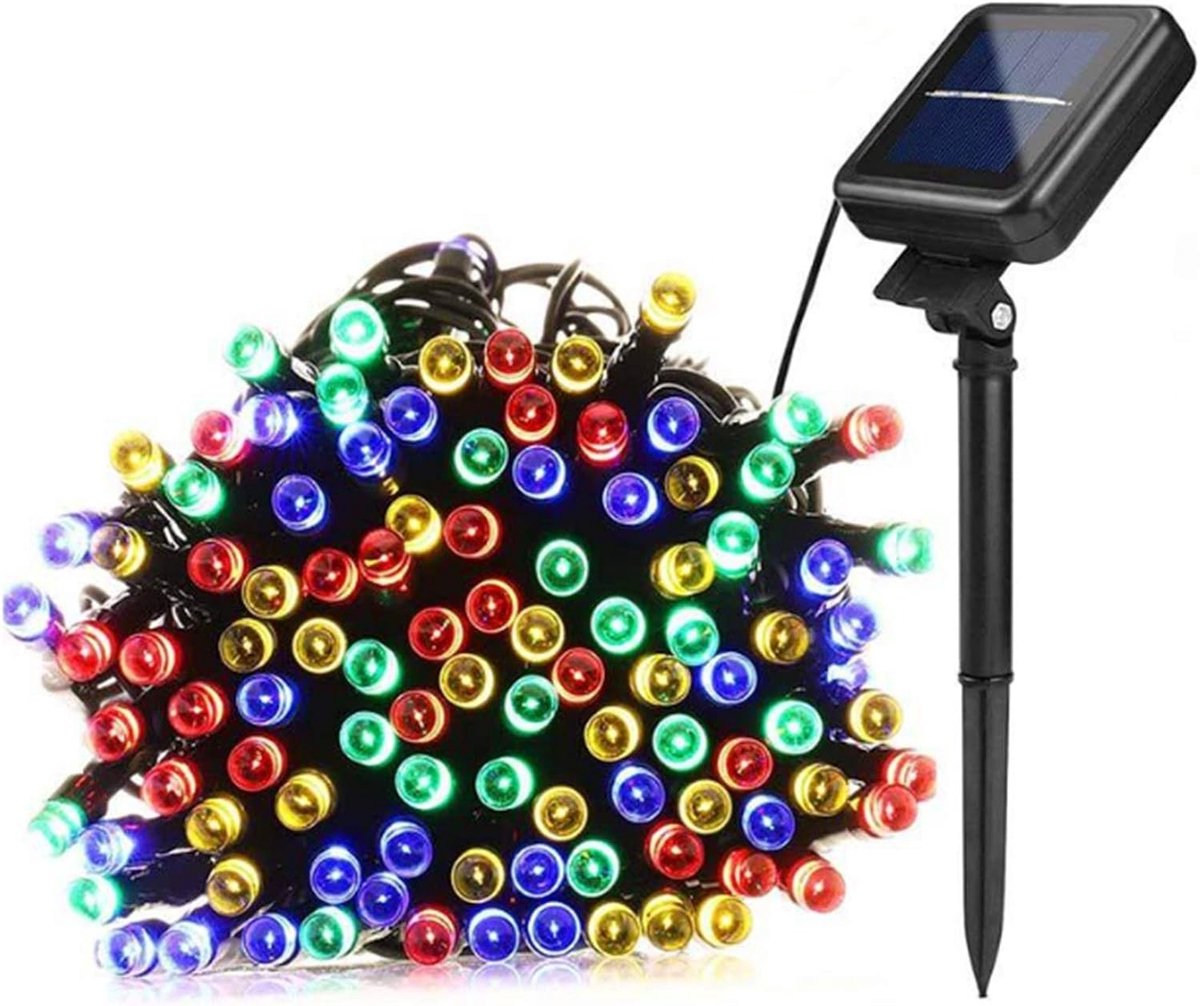 LED Lichtsnoer - Multicolor - 20 m - Waterdicht Solar Verlichting voor Buiten Decoratie