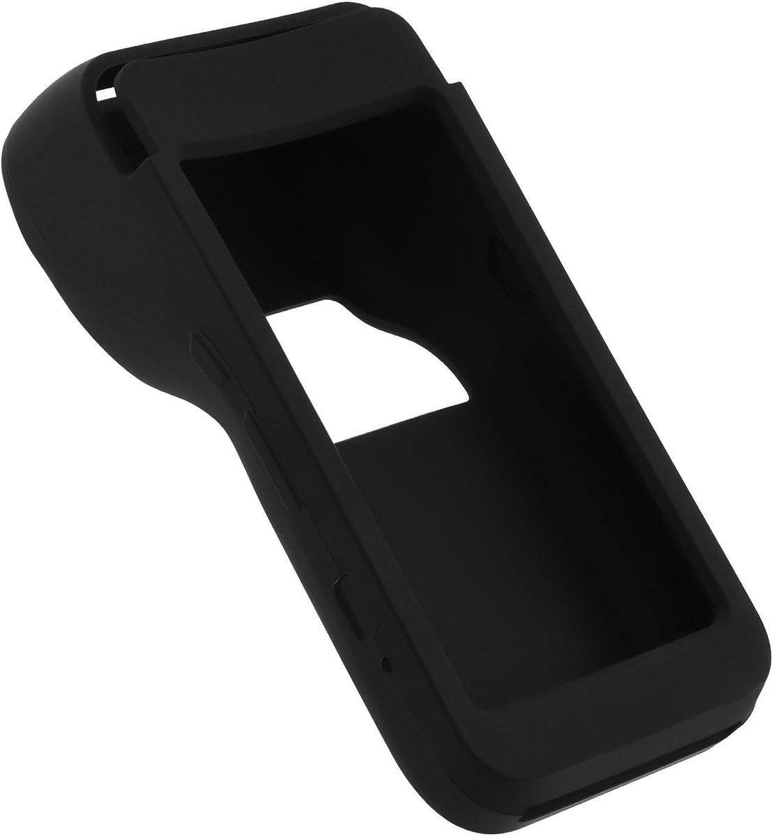 Silicone hoes waterdicht - zwart - schokabsorberend - bescherming voor PAX A920 PRO - ShopVlot