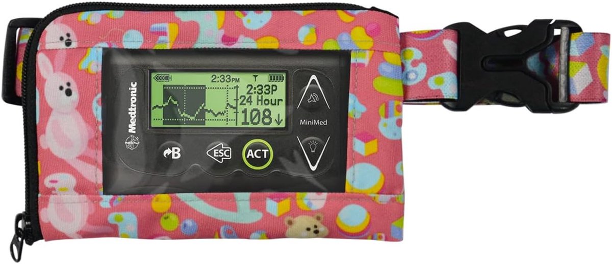 Insulinepompband voor Kinderen - Verstelbaar 51-85 cm - Met Controlevenster - Voor Stabiliteit en Toegang - ShopVlot