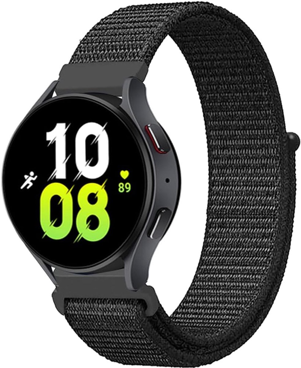 Sportarmband 22mm - ademend nylon - vervangband voor smartwatch - comfortabel tijdens sporten - m-winkel