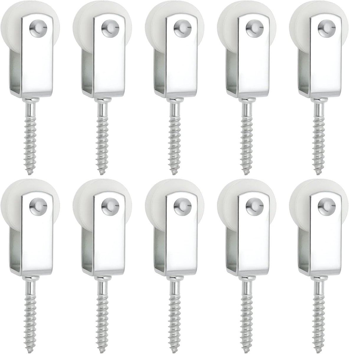 Hangpulley 25mm - Nylon - Compact ontwerp - Ideaal voor kledingdroogrekken - ShopVlot