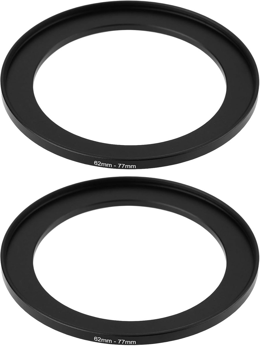 Camera lens adapter 62mm naar 77mm - Geschikt voor digitale en SLR-camera's - Voor filters en accessoires - ShopVlot