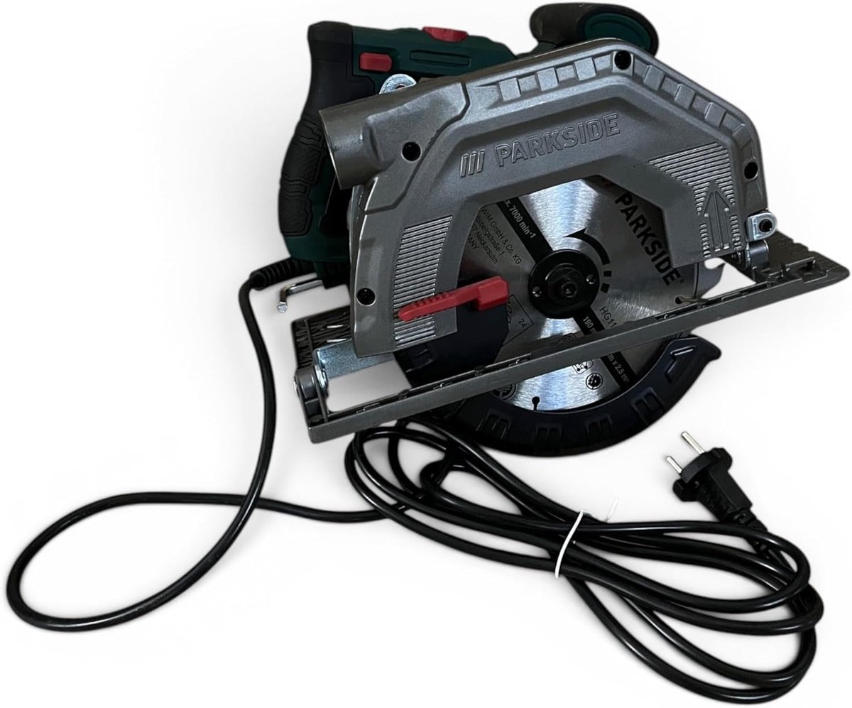 PARKSIDE PHKS 1350 E4 Hand Circular Saw, 1350 W, 230 V Electric - ShopVlot