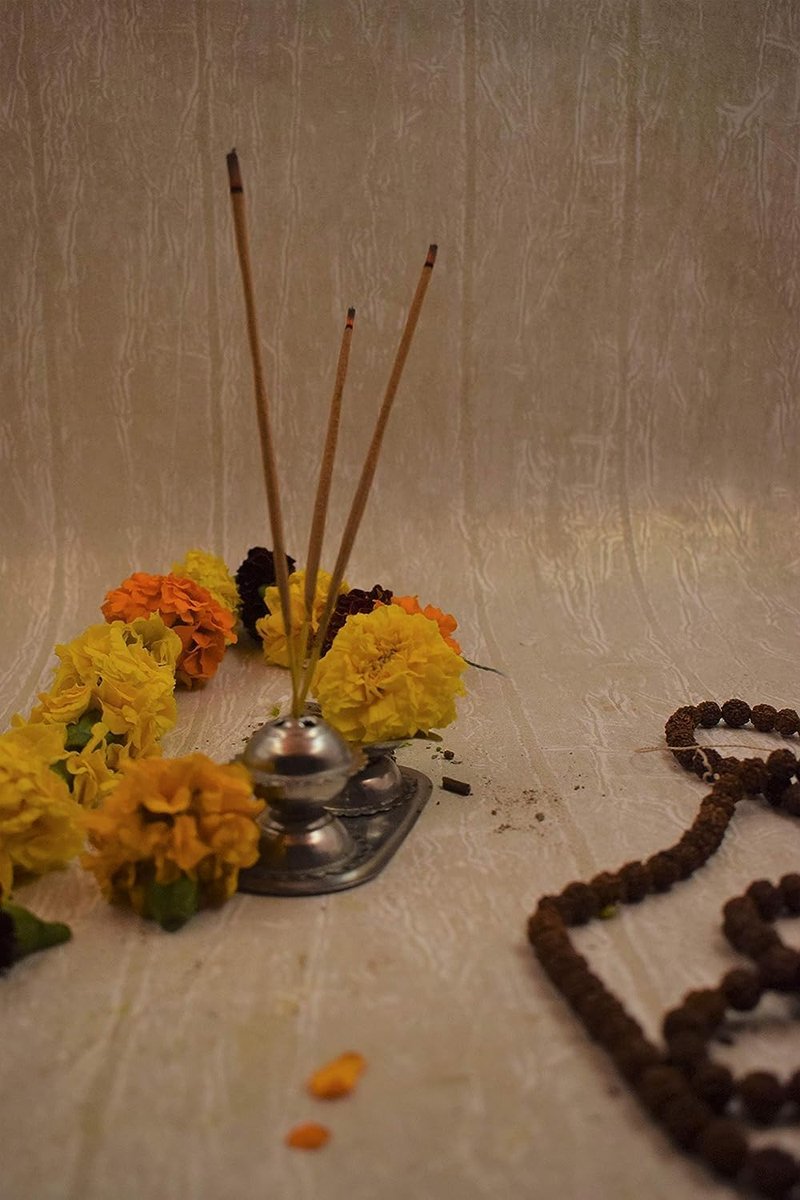 Incense Stick Jasmine Herbal Ancient Vedic Method For Fragrance At Home, Meditation, Yoga, Spiritual, Aromatherapy - ShopVlot