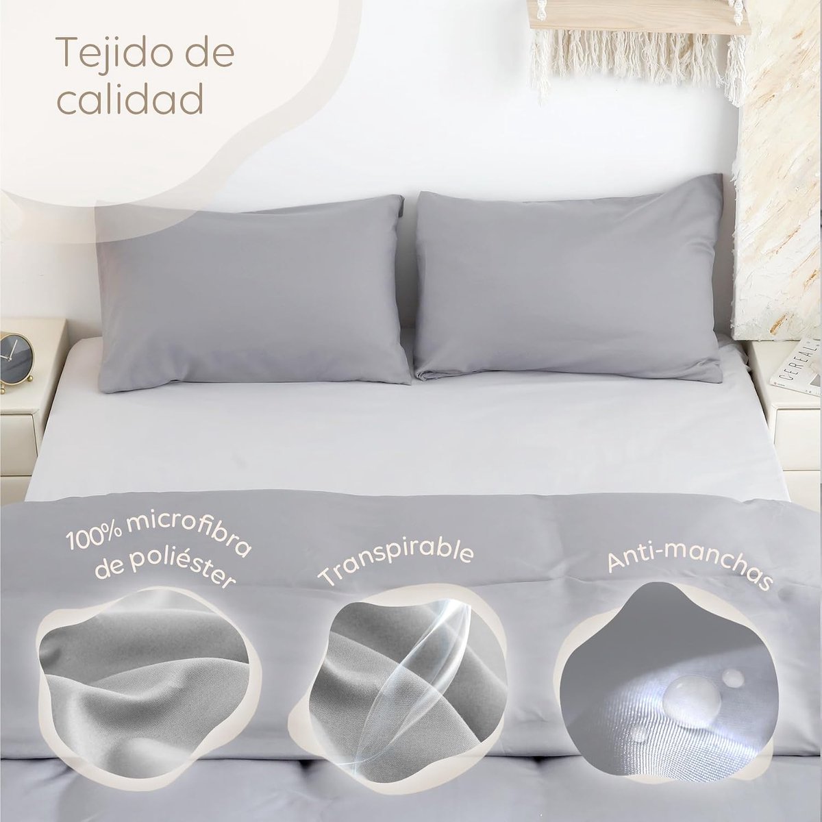 Fitted Sheet 160 x 200 cm 100% Polyester White Fitted Sheet Soft and Breathable Strong and Durable Fabric Adjustable - ShopVlot