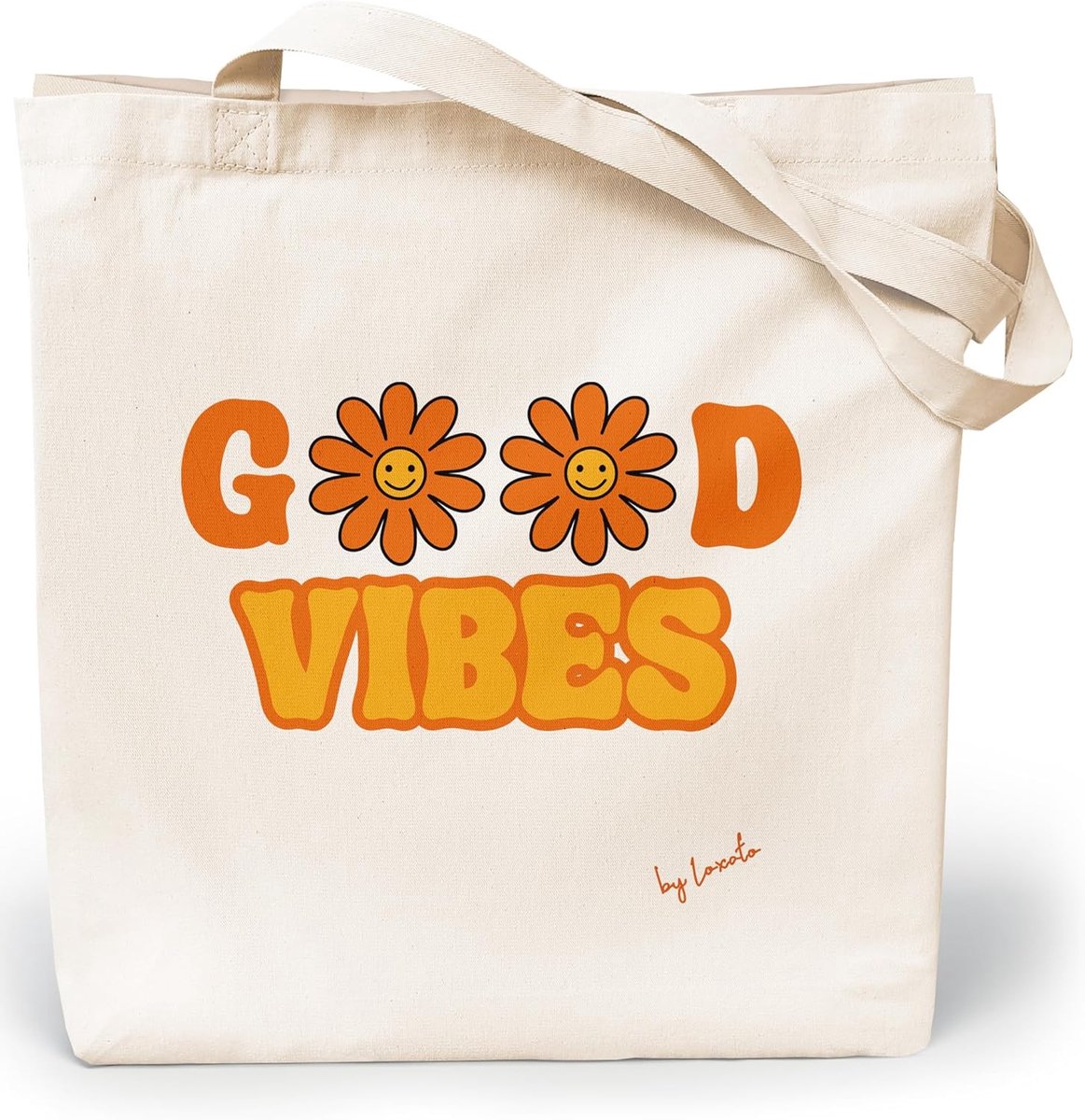Fabric Bag Printed - Cotton Canvas Tote Bag 100% W 35 x H42 x D8 cm - 220 g/m2 - ShopVlot