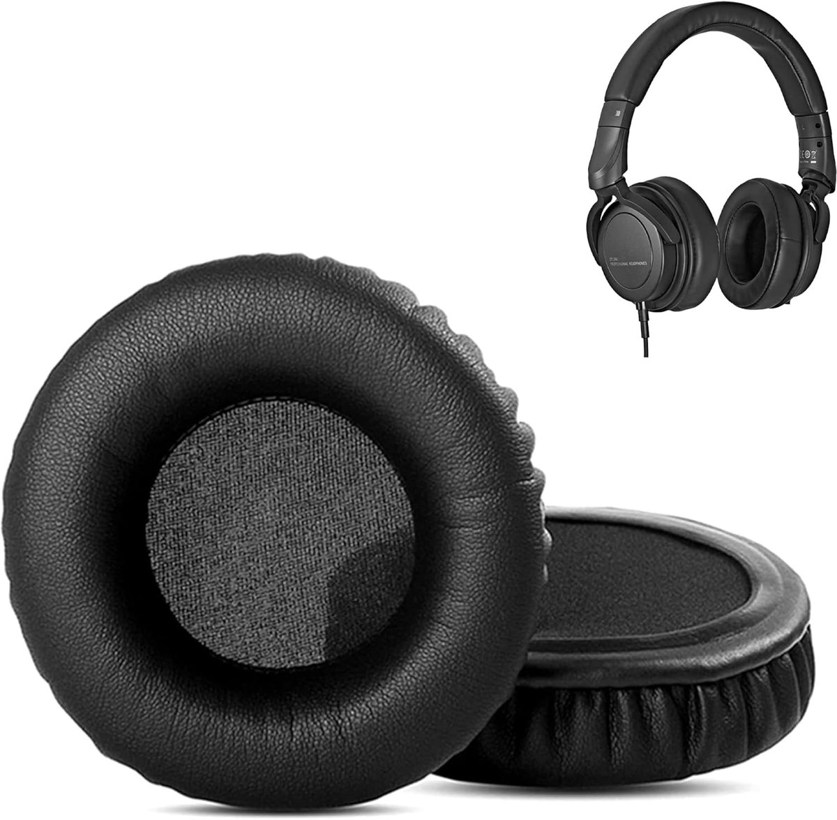 Ear Pads Compatible with Beyerdynamic DT240 DT 240 DT-240 Pro Headphones Ear Pads Replacement Cushion (Protein - ShopVlot