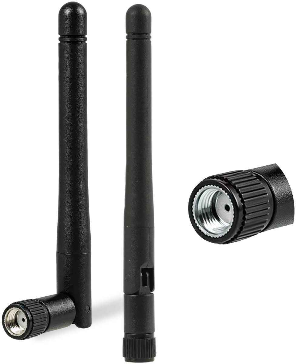 Solidchoice - Set van 2 Dual-Band WLAN Antennes voor Verbeterde Wifi-Connectiviteit
