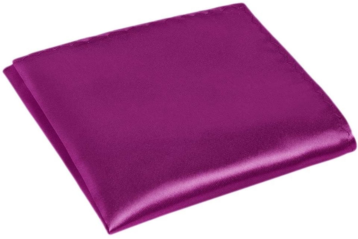 Solidchoice - Lichtpaarse Vouwbare Zakdoek voor Mannen
