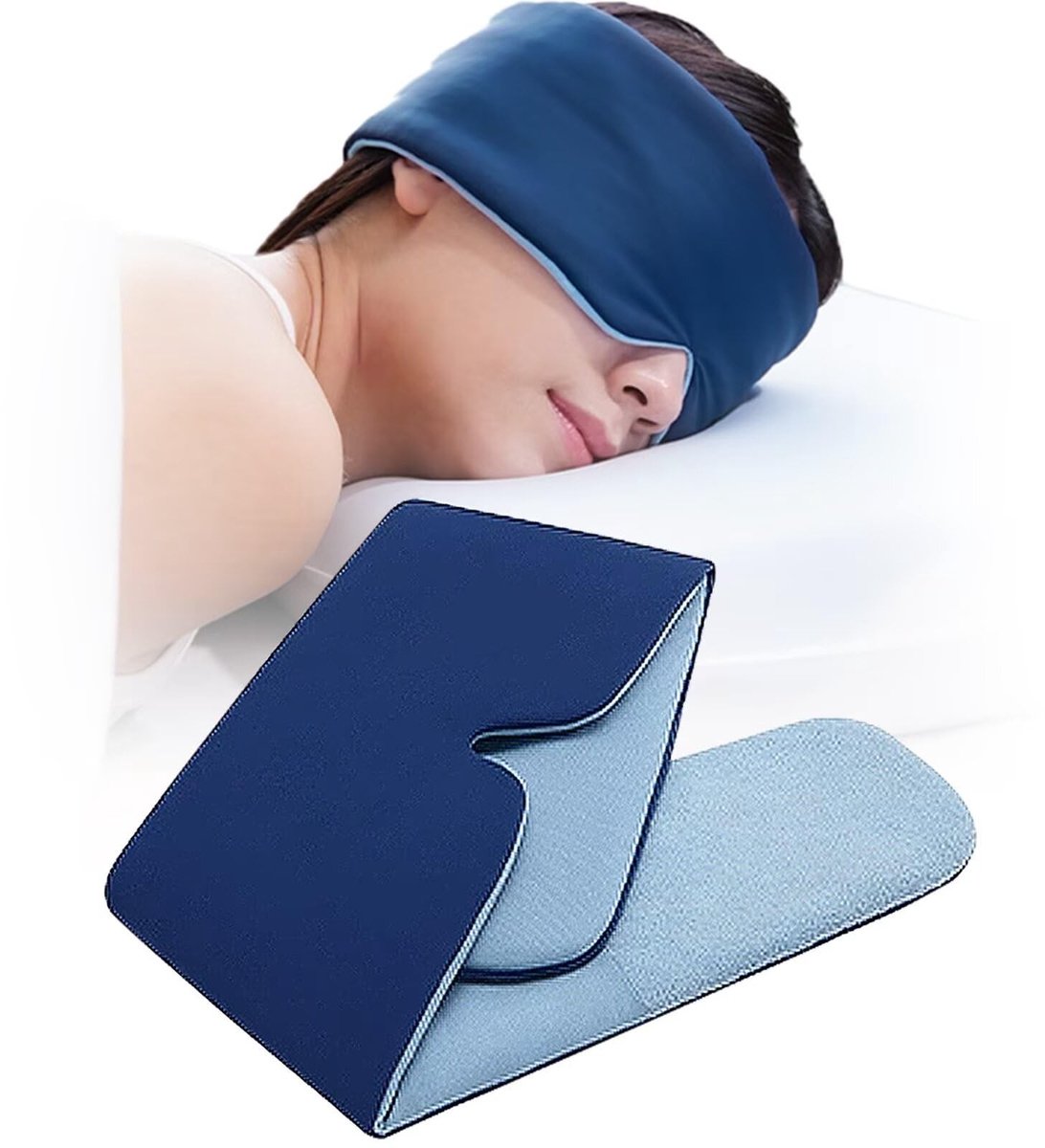 Solidchoice - Lichtdicht Slaapmasker met Verstelbare Band