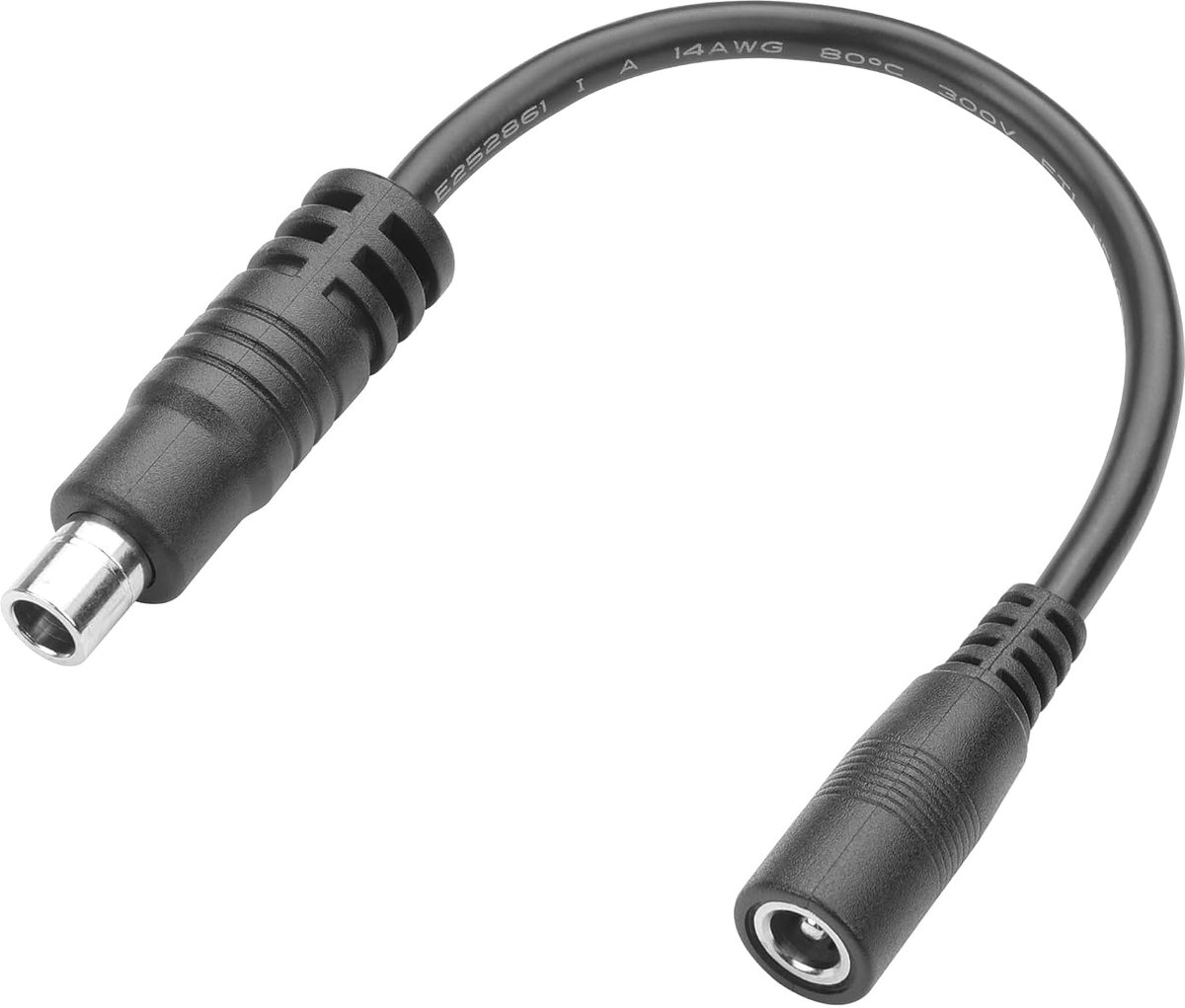 DC 8020 naar DC 5525 Kabel 20cm 14AWG 20A voor Jackery Solar Generator en Zonnepaneel, Geschikt voor 8020M/5525F Verbinding