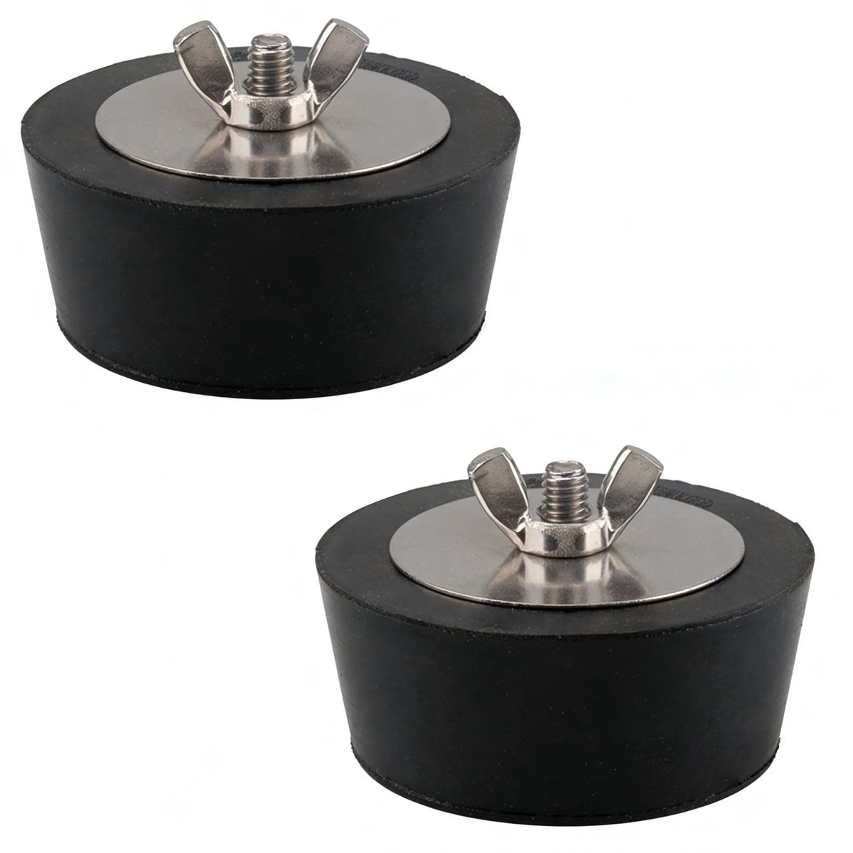 Solidchoice - Set van 2 Rubber Stoppen voor Zwembaden 63 mm