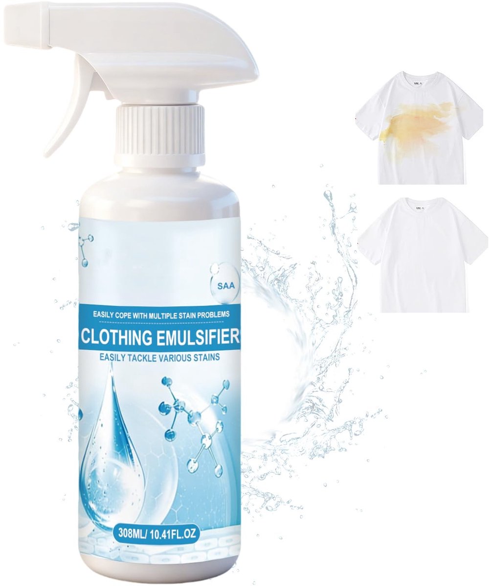 Solidchoice - Kledingvlekken Spray met Biologisch Afbreekbare Formule