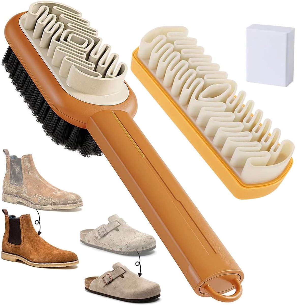 Solidchoice - Suede Reinigingsset met 3 Onderdelen