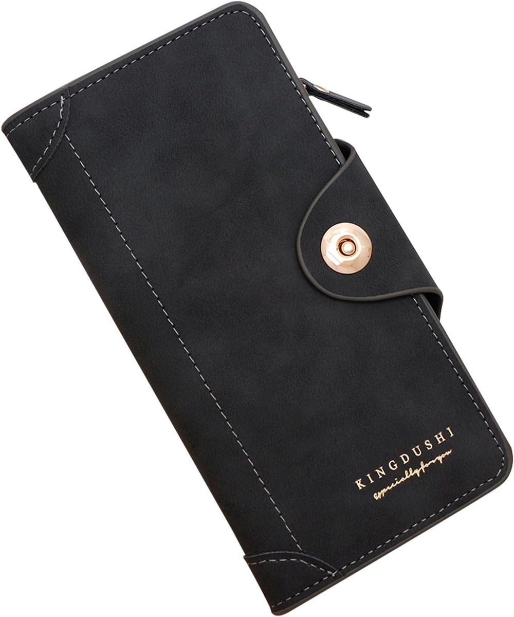 Portemonnee voor mannen en vrouwen - zacht synthetisch leer - veel vakken - elegant design - ShopVlot