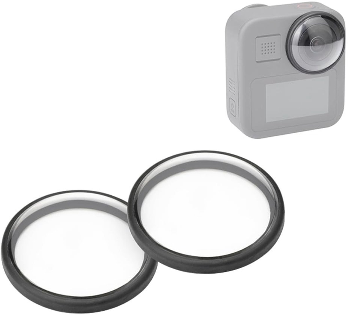 Solidchoice - Lensbeschermers voor GoPro Max, HD Bescherming tegen Krassen en Stoten