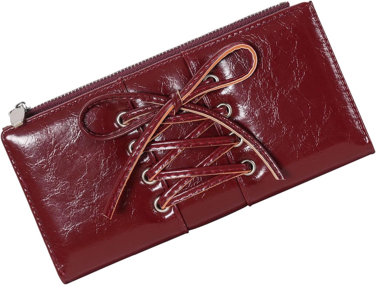 Grote leren portemonnee - RFID bescherming - Zacht materiaal - Perfect voor onderweg - ShopVlot