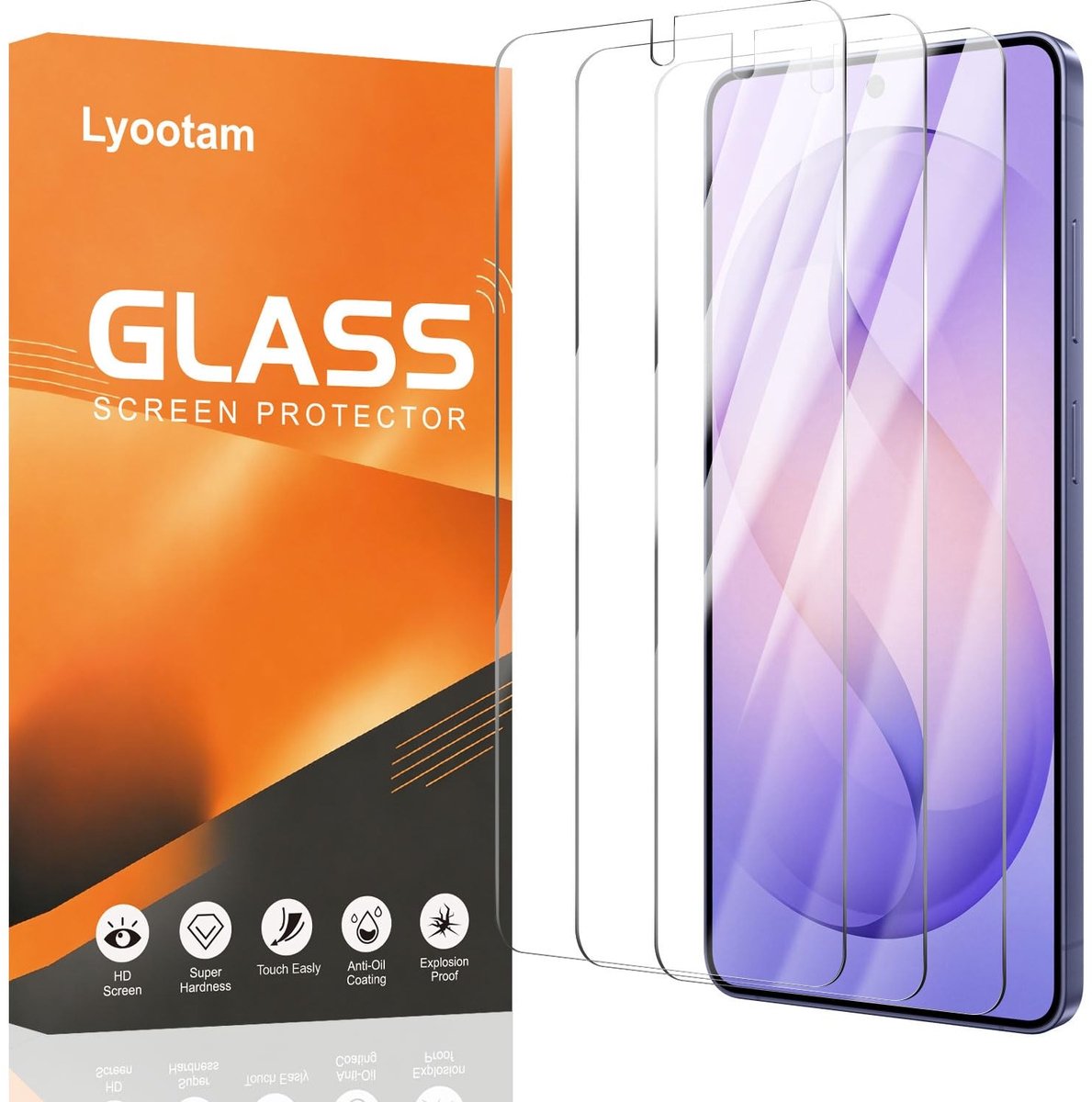 Solidchoice - Set van 3 Screen Protectors voor Samsung Galaxy S26 Ultra