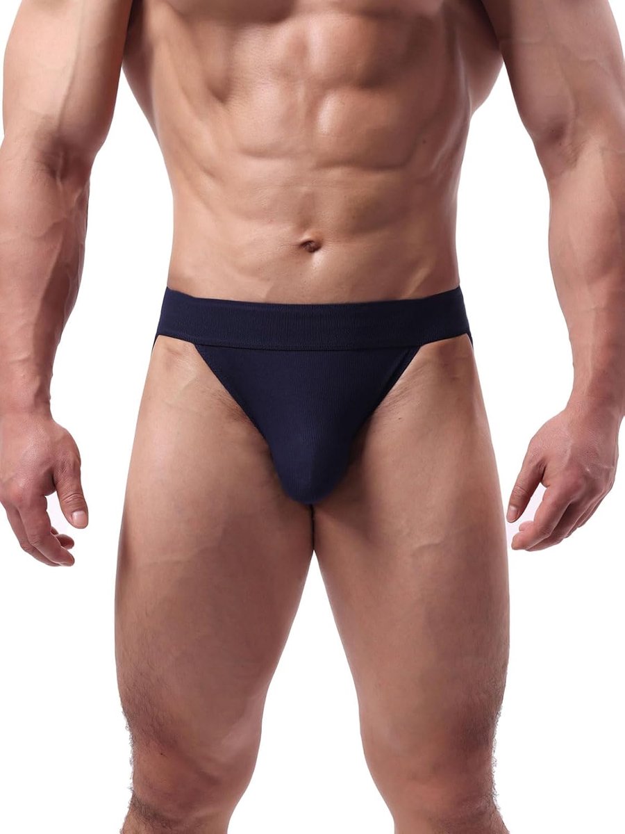 Herenondergoed - Ademend - Geribbeld - Comfortabele stretchbrief voor dagelijks gebruik - ShopVlot