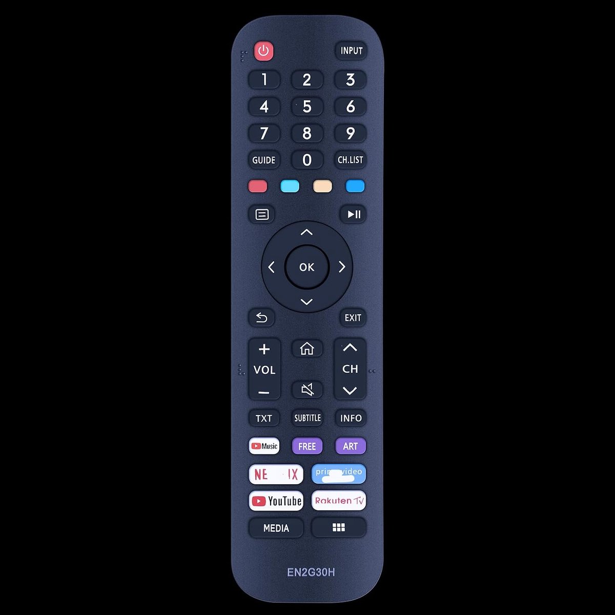 EN2G30H afstandsbediening compatibel met Hisense VIDAA TV afstandsbediening - ShopVlot