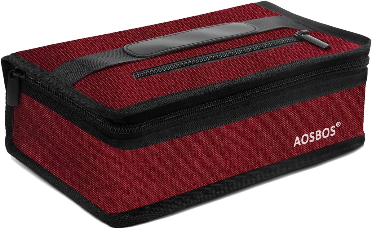 Aosbos Insulated Lunch Bag Small Lunch Box for Women Kids Lunch Bags for Girls Portable Soft Tote Bags Mini Cooler - ShopVlot