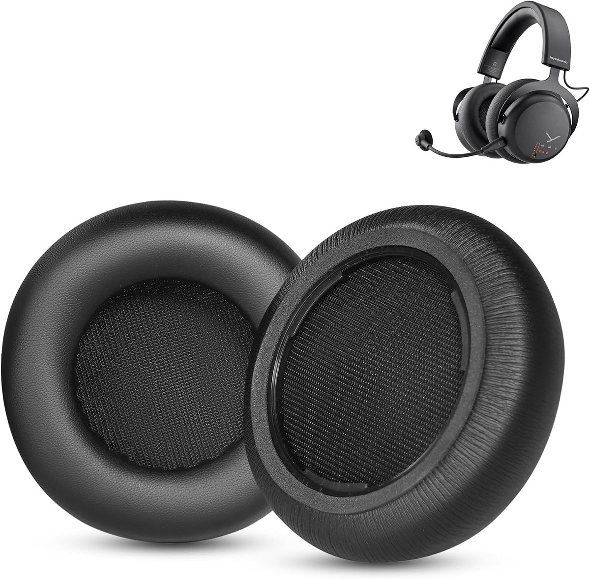 Replacement Ear Pads Compatible with Beyerdynamic MMX100/MMX150/MMX200 Gaming Headset Ear Pads Replacement with - ShopVlot