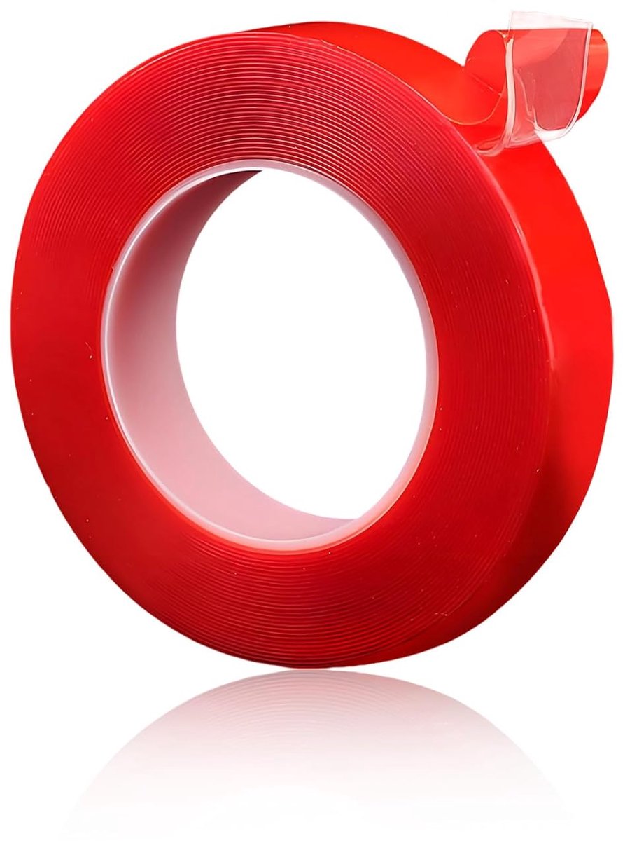 Double Sided Adhesive Tape, Extra Strong Transparent, 9 mm x 10 m, Nano Double-Sided Tape, Strong Mounting Tape for - ShopVlot