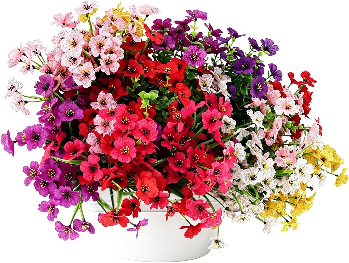 24pcs artificial daisies - ShopVlot