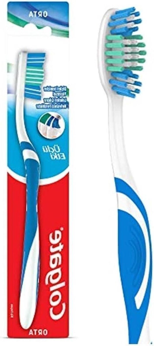 Tandenborstel - Mondverzorging - Tanden Poetsen - Triple Action Borstels - Medium - Blauw