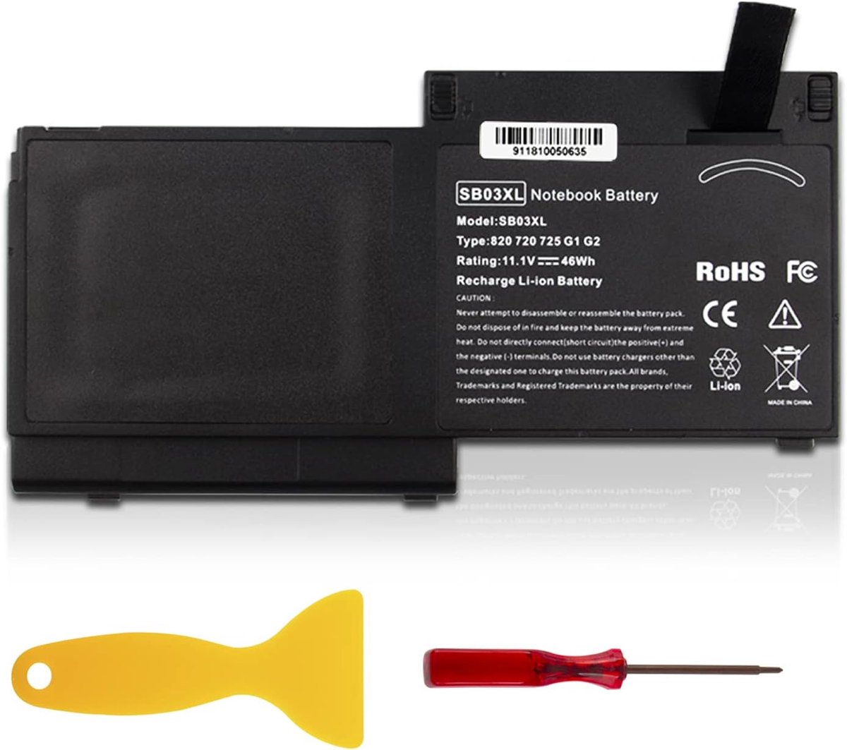 ASUNCELL SB03XL Laptop Battery for HP EliteBook 720 G1 720 G2 725 G1 725 G2 820 G1 820 G2 825 G1 825 G2 Series - ShopVlot