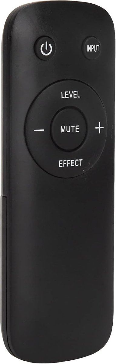 Vervangende Afstandsbediening voor 5.1 Surround Sound Systeem, Home Cinema en Subwoofer Audio Accessoires, Zwart