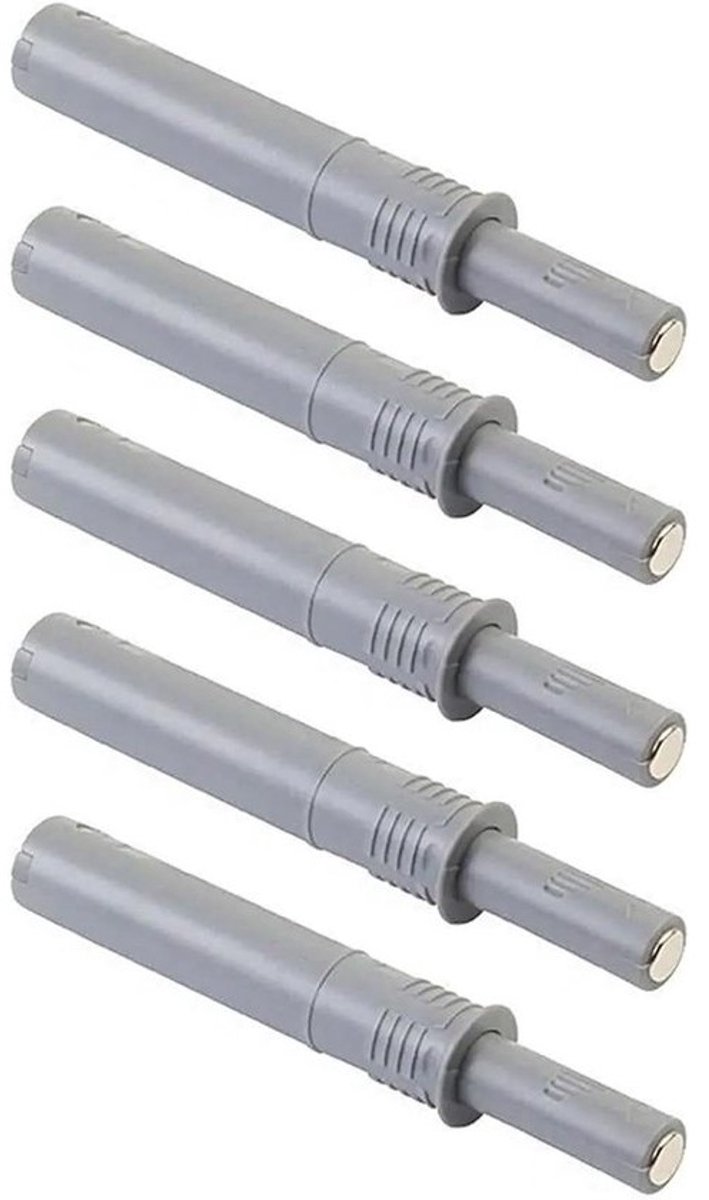 Kastdeur Dempers - Lade Buffers - Zacht Sluiten - Verborgen Rebounder - 5 Stuks - Wit