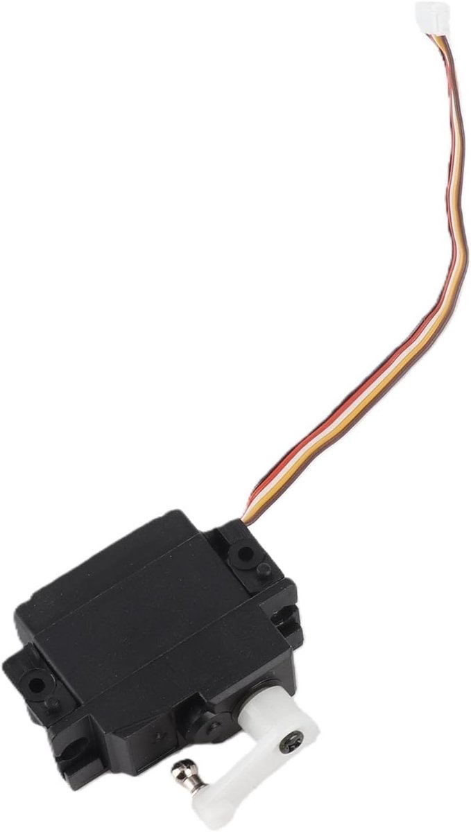 RC Stuurmotor met Schroef, Servo Accessoires voor Metaal Stuurmotor Geschikt voor WLtoys 144001 1/14 All Wheel Drive, Precisie, Duurzaamheid en Betrouwbaarheid