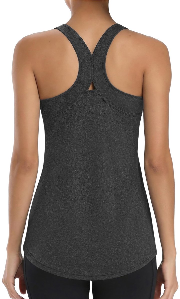 Dames Tanktop - Snug Collar - Zwart