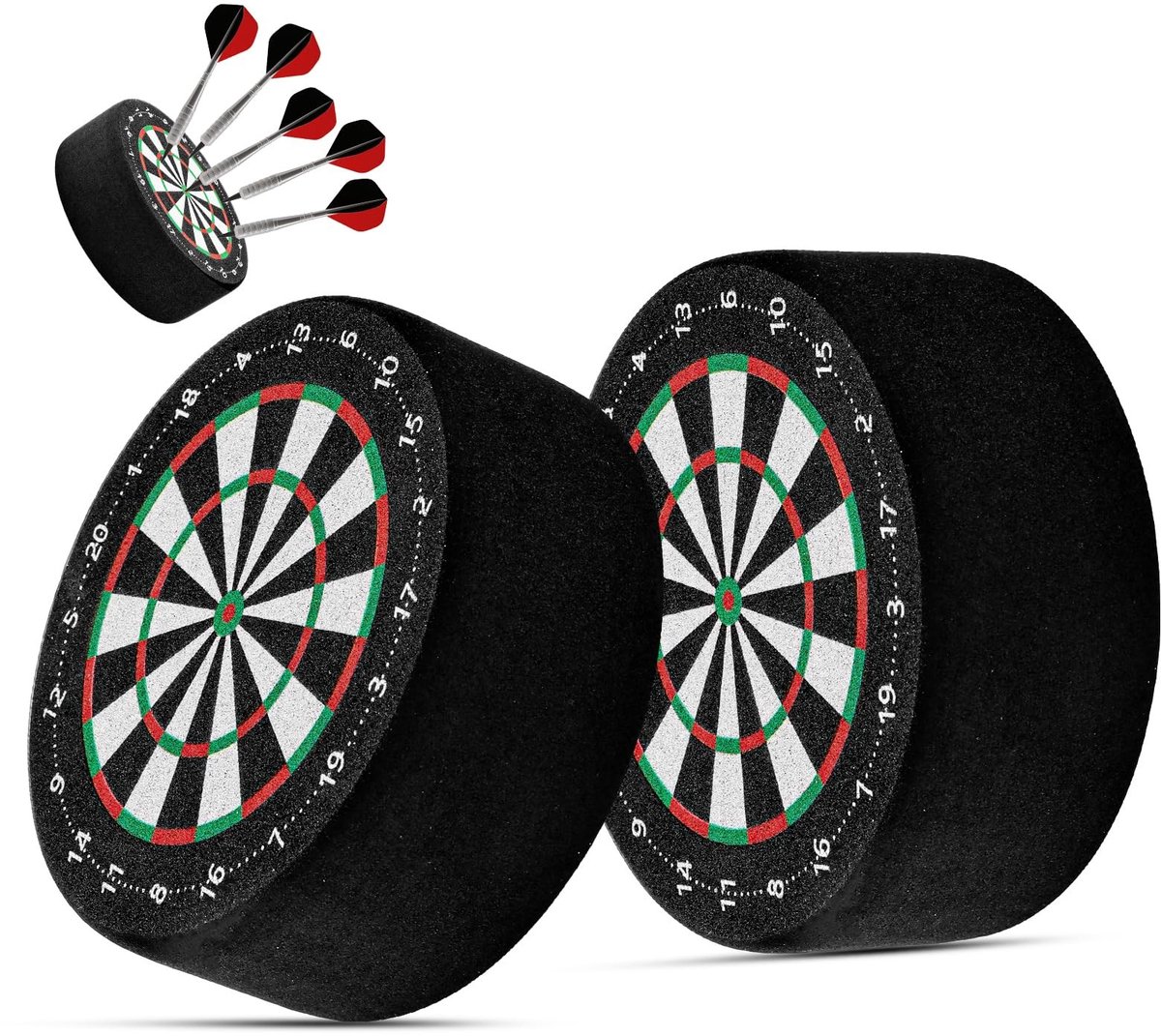 Dart Houder Set van 2 - Ruimtebesparende Wandmontage