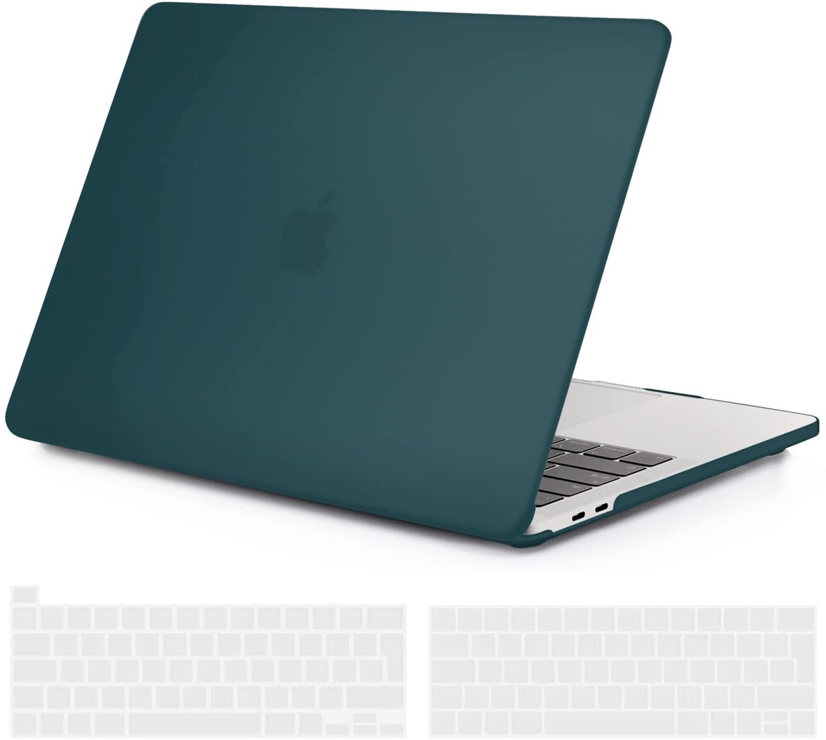 MacBook Pro 13 inch Hardcase - Ultra Dun Beschermhoes - Donker Turquoise