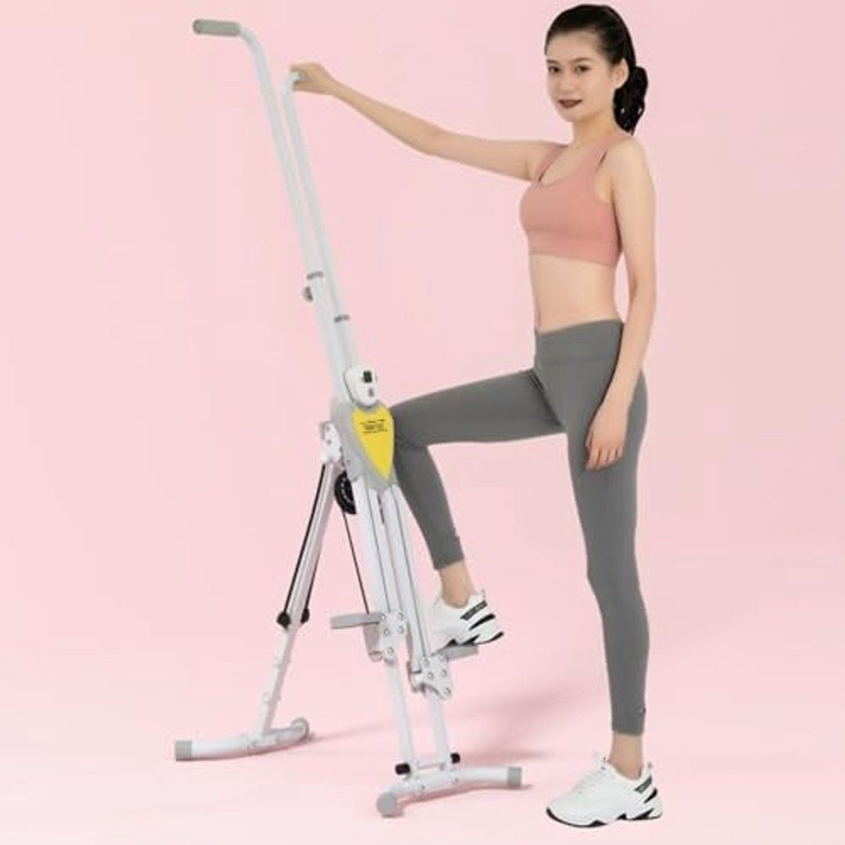 Vouwbare Stepper met Hoogteverstelling - Cardio Oefening voor Thuis en Kantoor