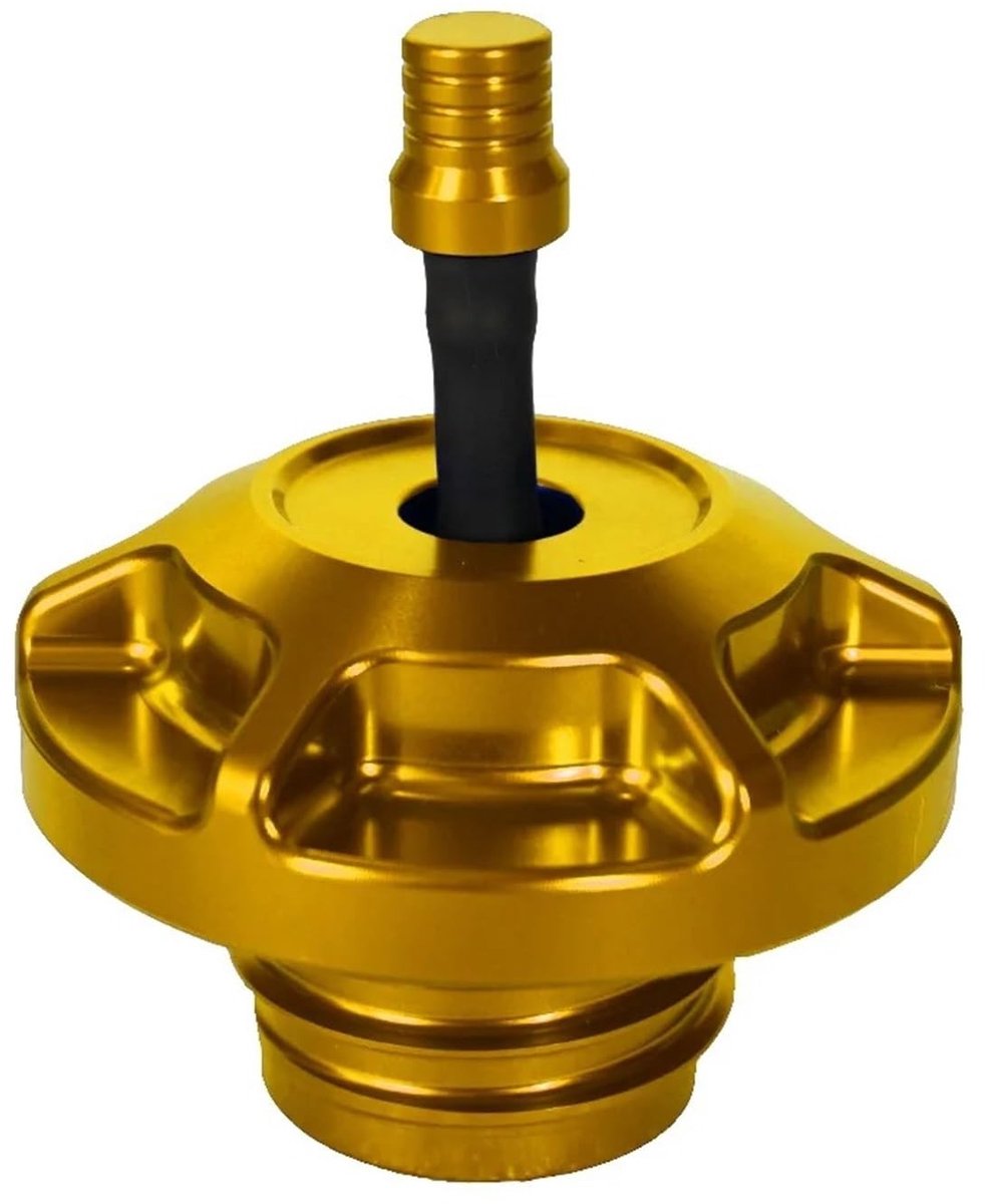 Brandstofdop Geventileerd CNC-aluminium - Goud