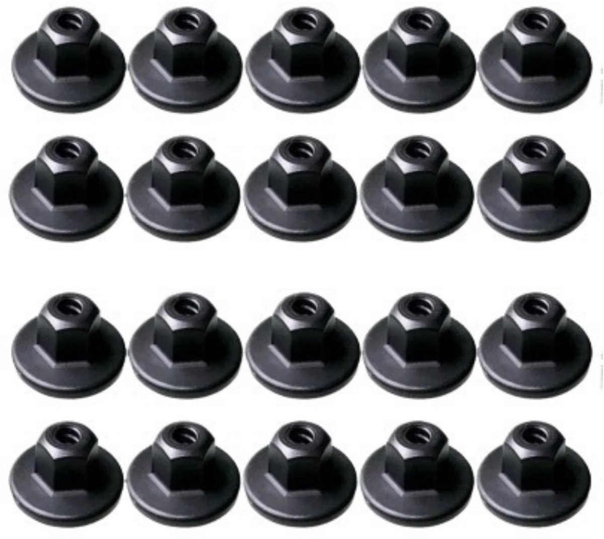 20 Stuks Bumper Clips - Nylon Zelftappende Bevestiging
