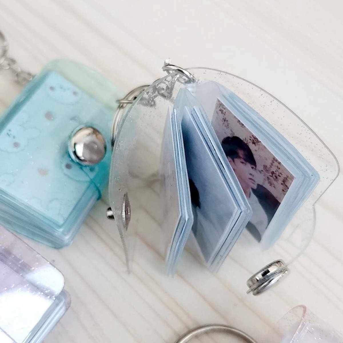 Mini Fotoalbum - 16 Pockets - Heldere Jelly Kleur