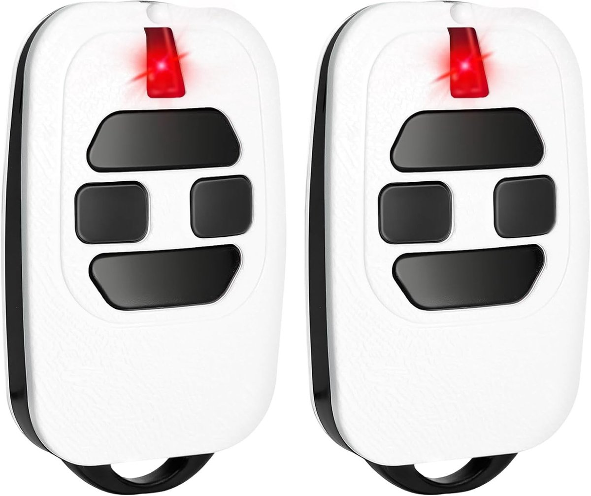 Vervangende afstandsbediening voor garagepoort, LED-code selectie, geschikt voor DEA GTI2/4, MIO TR2N/4N, 2 stuks, eenvoudig te gebruiken en betrouwbaar