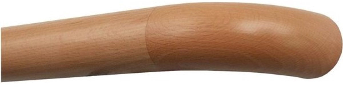 Beuken Houten Leuning - Trap Leuning Handvat - Veiligheid Trap - Klaar Voor Montage - 60 cm - Hout