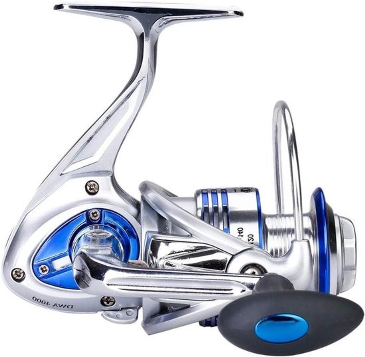 Spinmolen Visgerei - Reel Vissen - Vissen Vangen - Aluminium Legering - 14 Kogellagers - Blauw